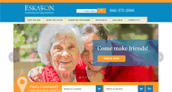 Desktop Screenshot of eskaton.org